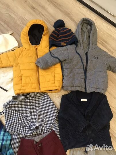 Пакет вещей Next, Zara, HM 6-9 мес