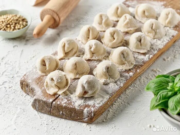 Пельмени ручной лепки