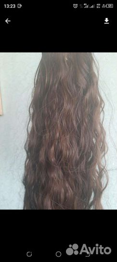 Хвост шиньон 50см,искус волосы