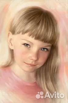 Картина маслом портрет на холсте