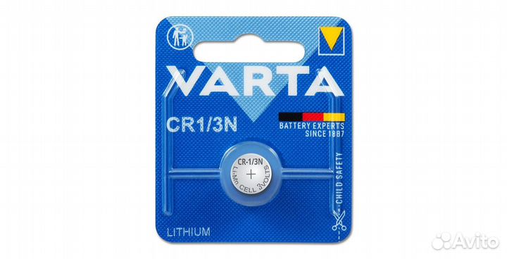 Батарейка Varta CR1/3N (3В) BL-1