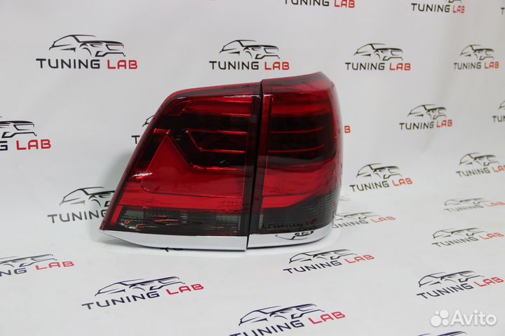 Land Cruiser 200 2008-2015 фонари стиль 2016+