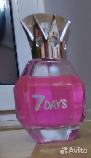 Туалетная вода духи шиммер 7days shine, bombita