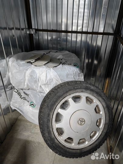 Комплект колес (зимние шины + диски) 4шт. 205х55 R