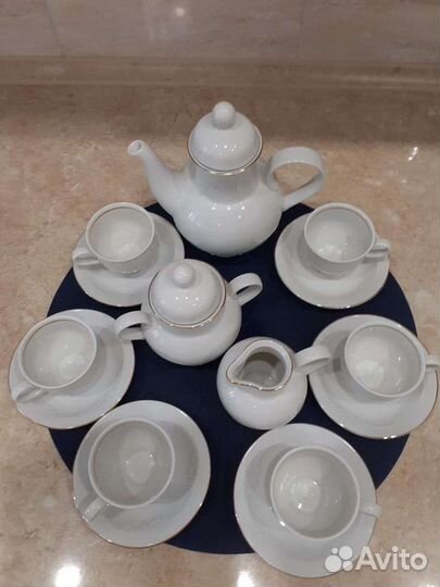Кофейный сервиз кольдиц фарфор гдр