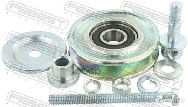 Ролик натяжной ремня кондиц с крепл mitsubishi