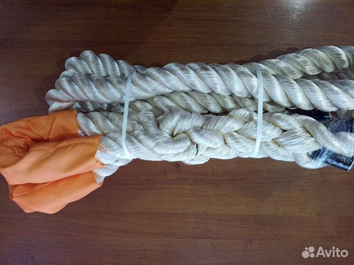 Буксировочный трос рывковый полиамидный