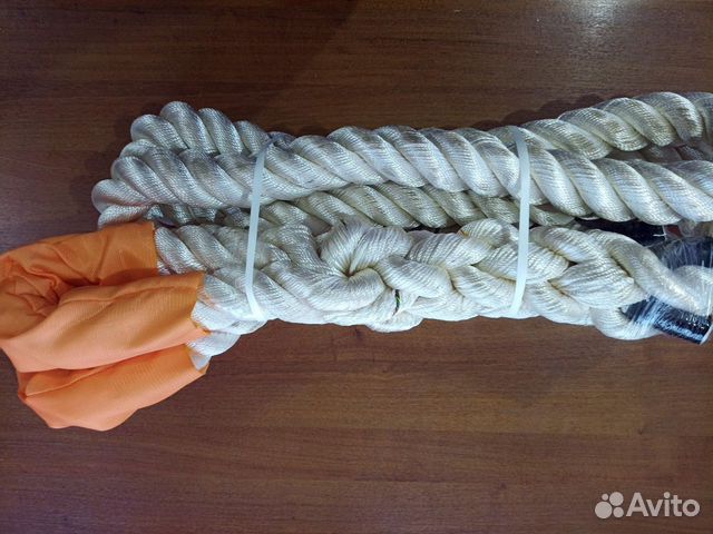 Буксировочный трос рывковый полиамидный