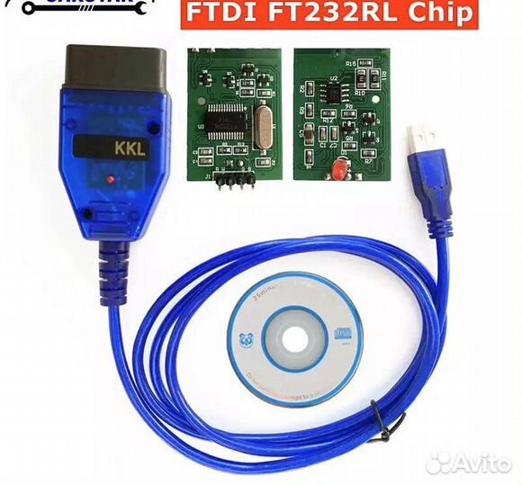 Диагностический сканер vag kkl