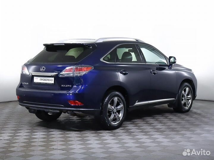 Lexus RX 2.7 AT, 2013, 120 000 км