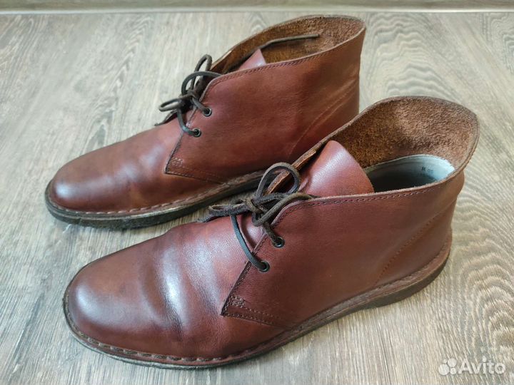 Ботинки мужские Clarks Originals 44 коричневые