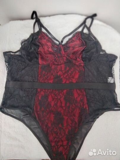 Кружевной прозрачный боди