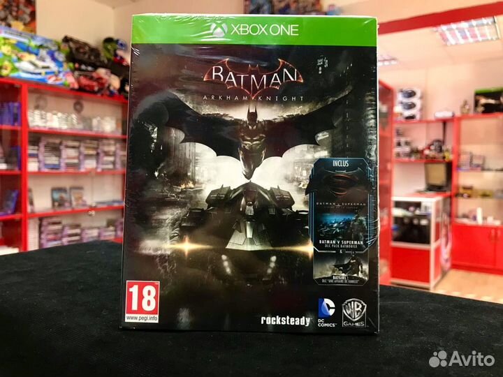Диск Xbox One Batman Arkham Knight (Новый)