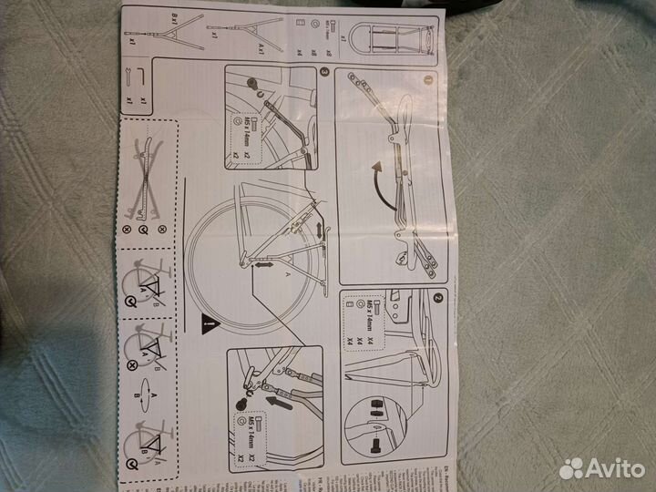 Багажник на велосипед