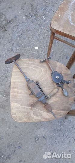 Дрель ручная механическая СССР