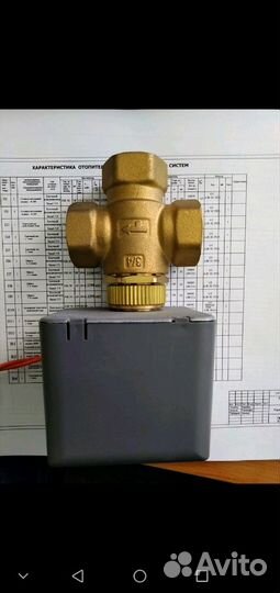 Клапан фанкойл