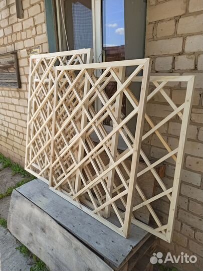 Деревянные решетки
