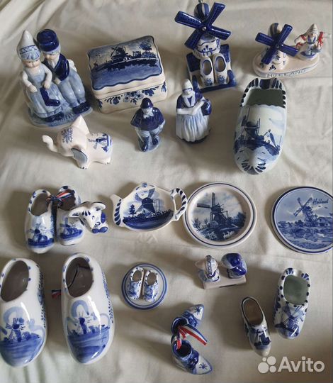 Разные фигурки из Голландии, Delft
