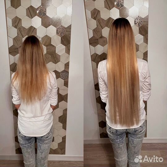 Наращивание, биопртеиновые волосы