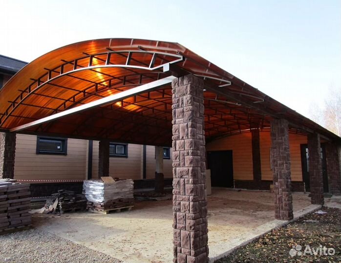 Автомобиль навес