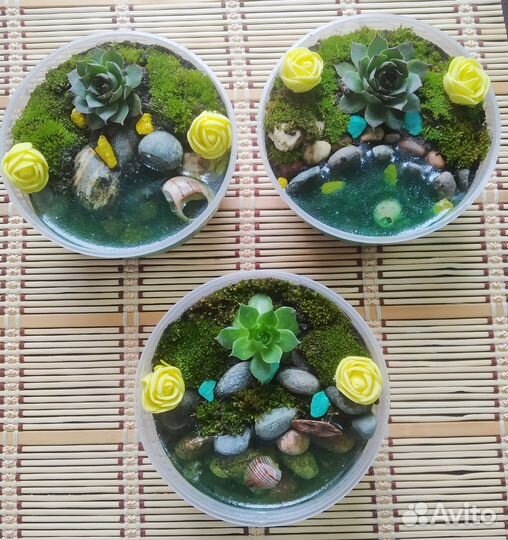 Подарки из живых цветов. Флорариумы на заказ