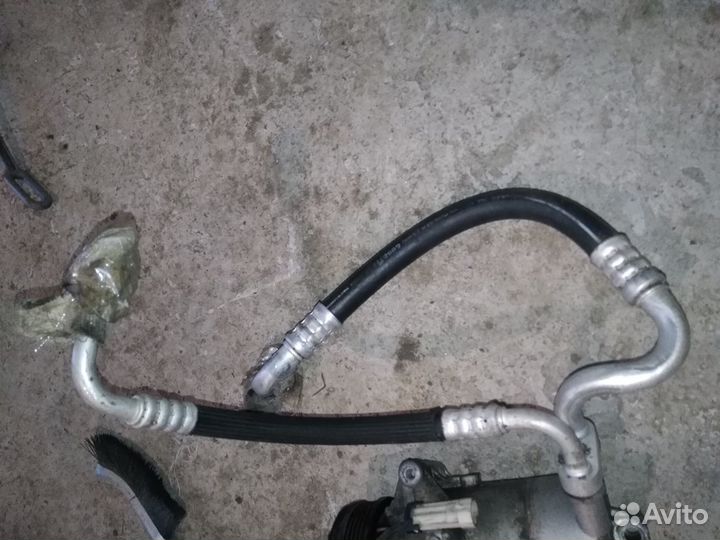 Opel astra H meriva A шланг трубка кондея