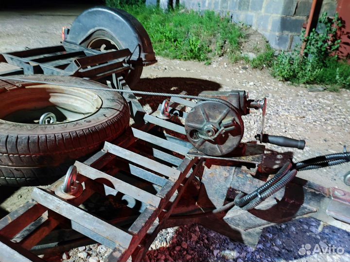 Прицеп подкат 2,5 Т эвакуатор поворотный