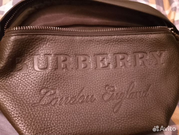 Поясная сумка мужская burberry