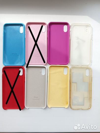 Силиконовый чехол на iPhone XS