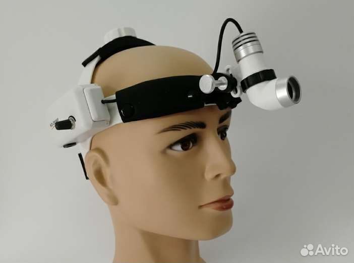 Налобный осветитель с 2 аккумуляторами