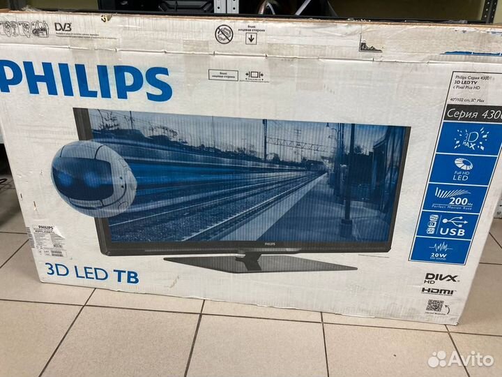 Телевизор Телевизор Philips 40PFL4308T