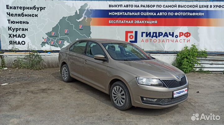 Обшивка стойки зедней левой нижняя Skoda Rapid 5JA867765B9B9