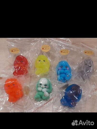 Мыло ручной работы зайка