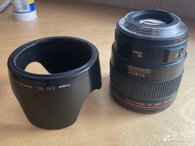 Объектив canon 35mm 1.4
