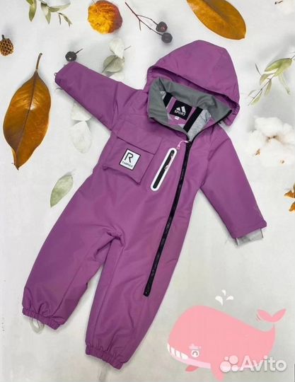 Детский весенний комбинезон для девочки