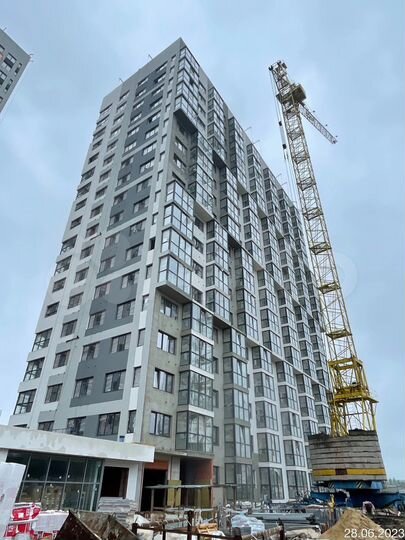 2-к. квартира, 41,1 м², 12/18 эт.