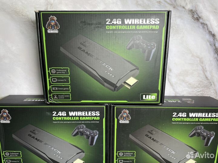 Игровая приставка game stick 64gb новая