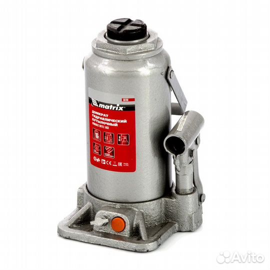 Домкрат гидравлический бутылочный Matrix 50769, 16