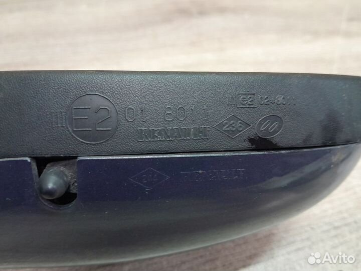 Зеркало правое электрическое Renault Symbol I рест