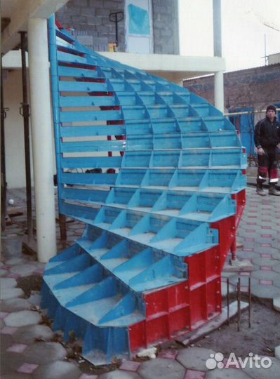 Опалубка для лестниц