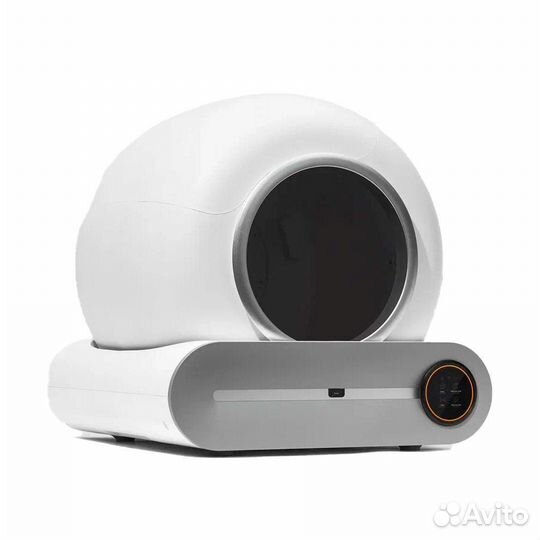 Умный кошачий туалет Cat Joy SMART SCB-01 белый уц