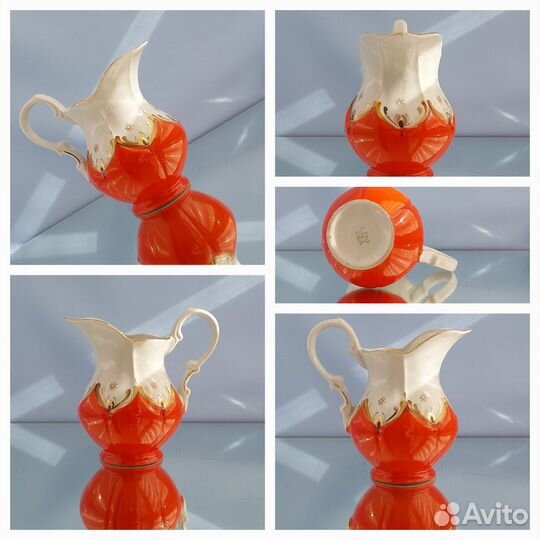 Чайник и молочник от сервиза 