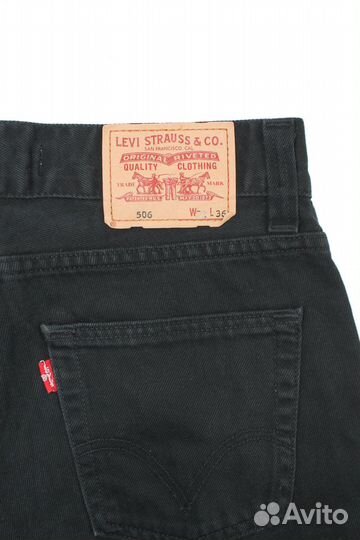 Джинсы Levi's 506 Standard, размер W33, L36