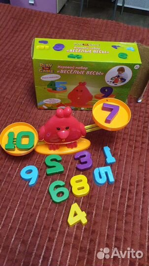 Веселые весы игрушка