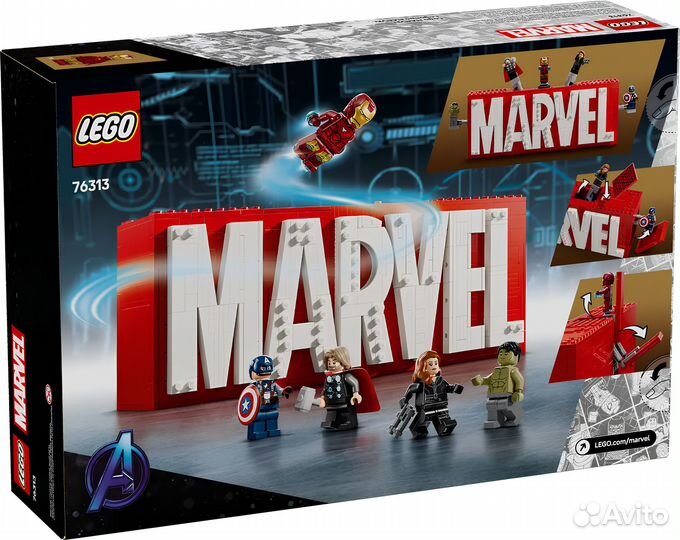 Конструктор lego Super Heroes 76313 Логотип и мин