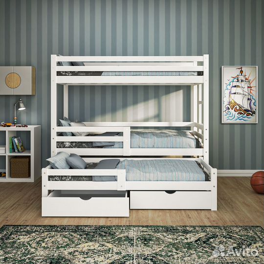 Двухъярусная кровaть детская