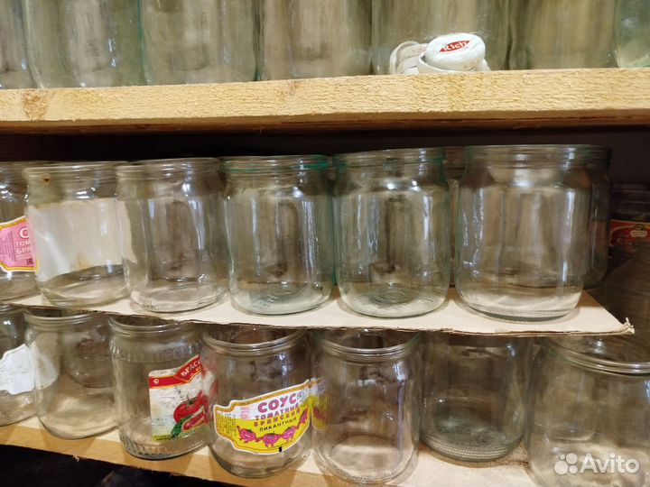 Банка стеклянная