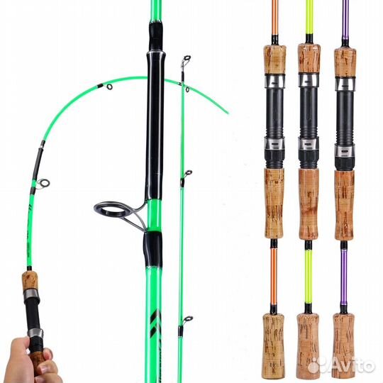 Спиннинги разные, длина 120, 180, 210 см