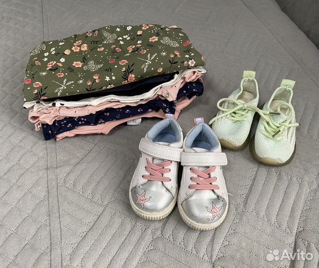 Пакет вещей на девочку 86-92