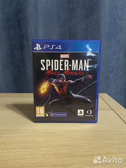 Человек паук майлз моралес ps4